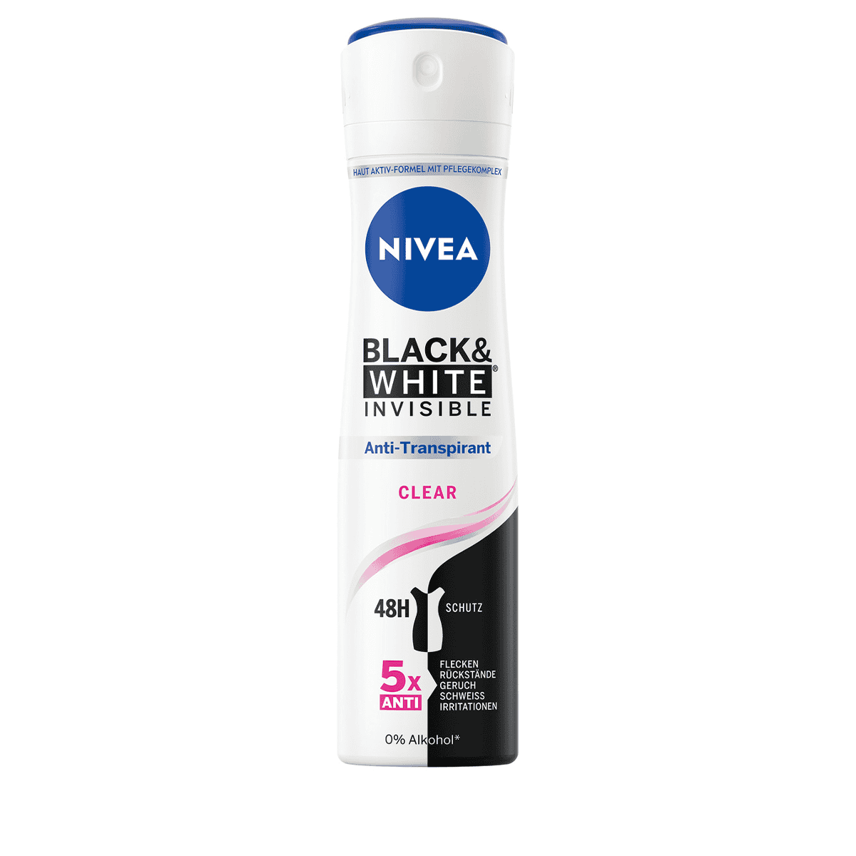 Deodorante spray Bianco e Nero Invisibile 150ml Nivea 9198