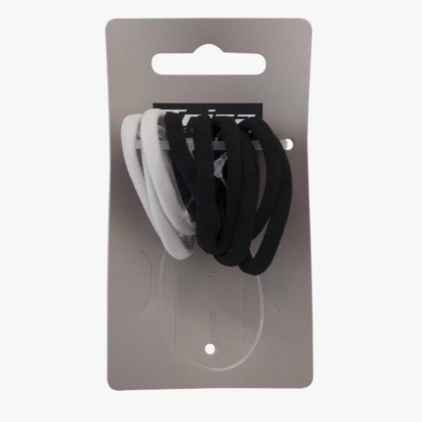 Trisa mini zwart elastiek, verpakking van 9 41992