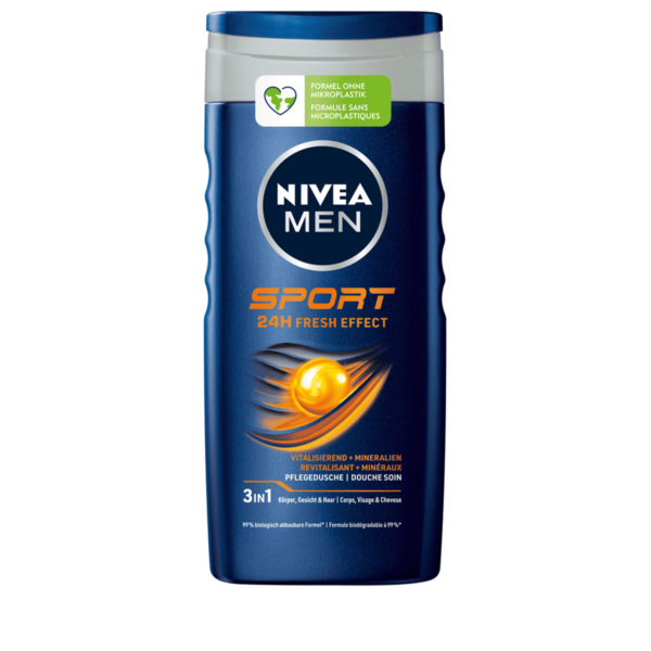 Gel de duche Nivea Sport 250ml 60654