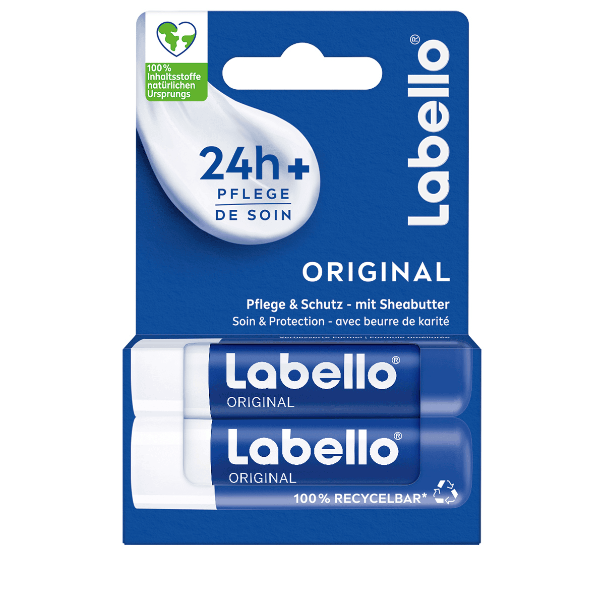 Originele Lipverzorging 5g Labello Set van 2 97997