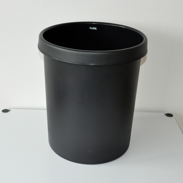 Corbeille a papier ronde 30L Helit 9527
