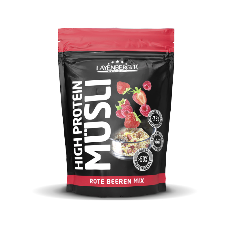 Layenberger Muesli de Alta Proteína Rote Beeren Mix E