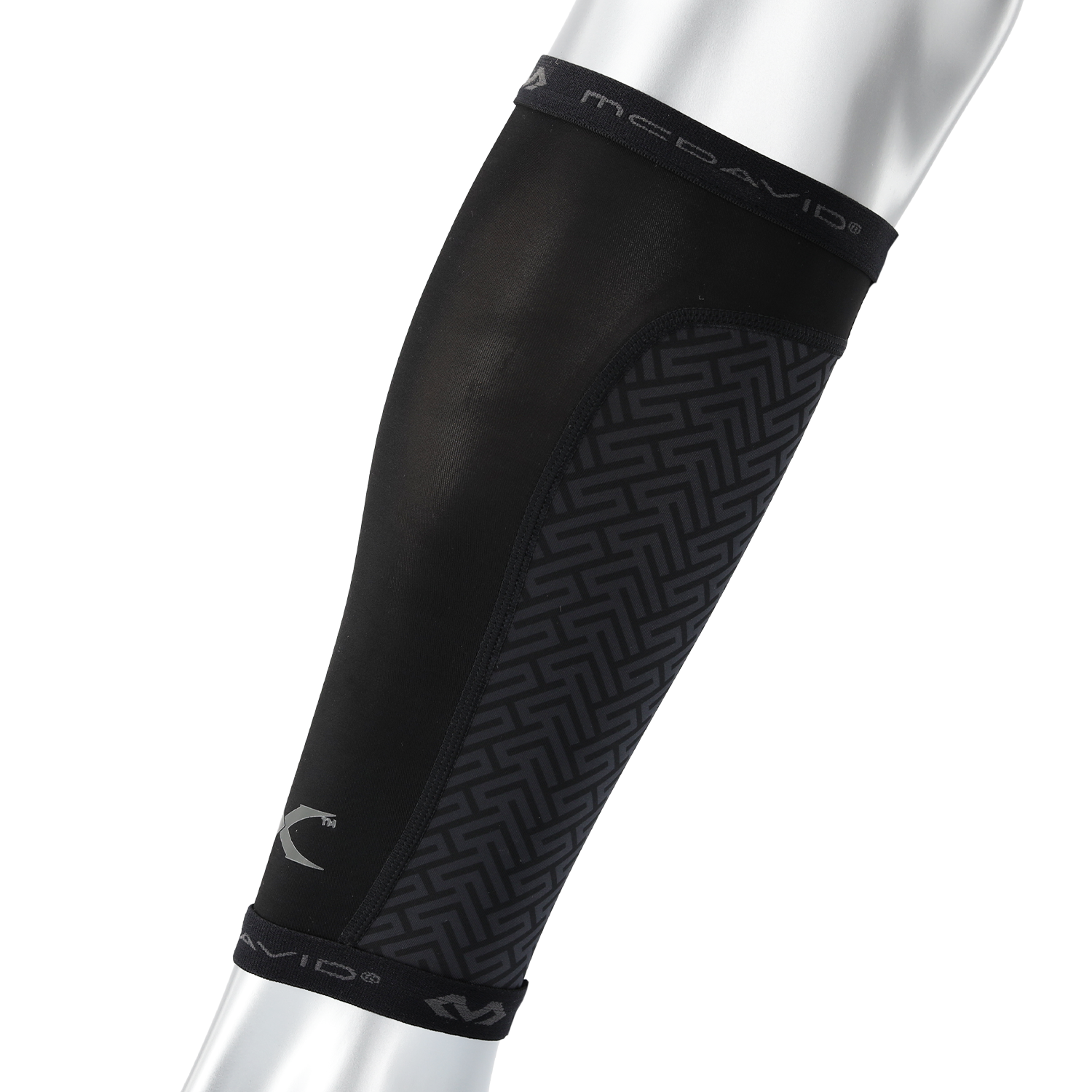 X Fitness Double Layer Calf Compression Sleeves Set of 2 93664