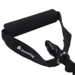 Medium level elastic resistance tube 155cm with nylon coating 2 Medium level elastic resistance tube 155cm with nylon coating 2