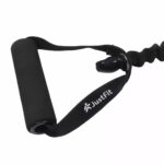 Medium level elastic resistance tube 155cm with nylon coating 3 Medium level elastic resistance tube 155cm with nylon coating 3