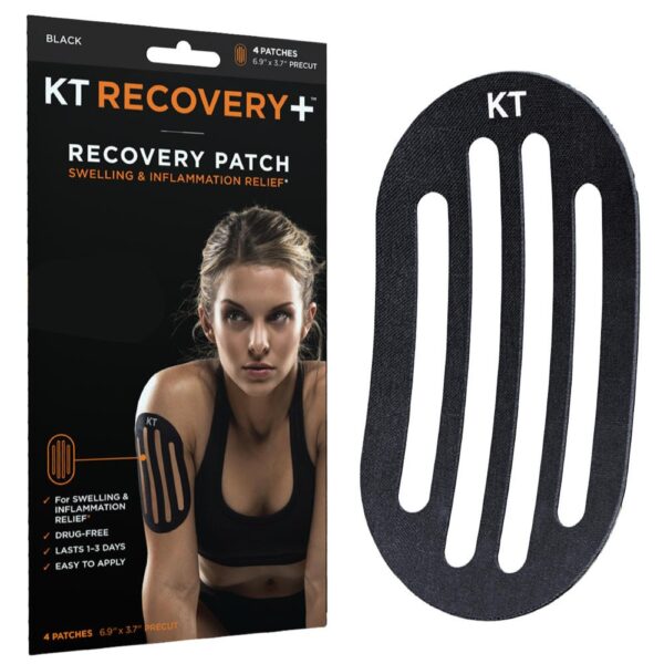 Patch de recuperation Recovery patch 15x75 cm KT Tape lot de 4 45045