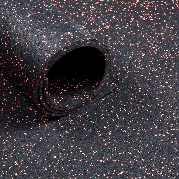 Gummiboden in Rollen Sportsflooring Rolls Five 10x1.5m Stockz 78007