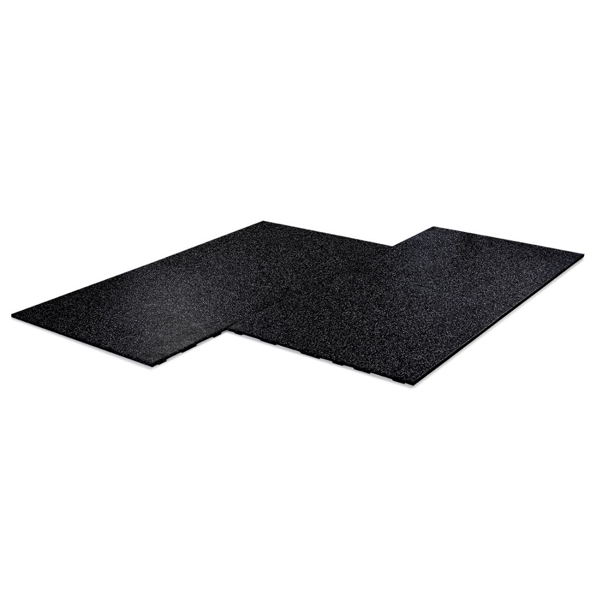 Connect Stockz Piastrelle per pavimenti in gomma Fifteen 100x100x2cm 49913