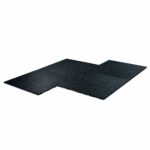 Connect Stockz Piastrelle per pavimenti in gomma Fifteen 100x100x2cm 55823