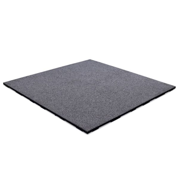 Rubber flooring Connect Tiles Stone 100x100x2cm Stockz 24921