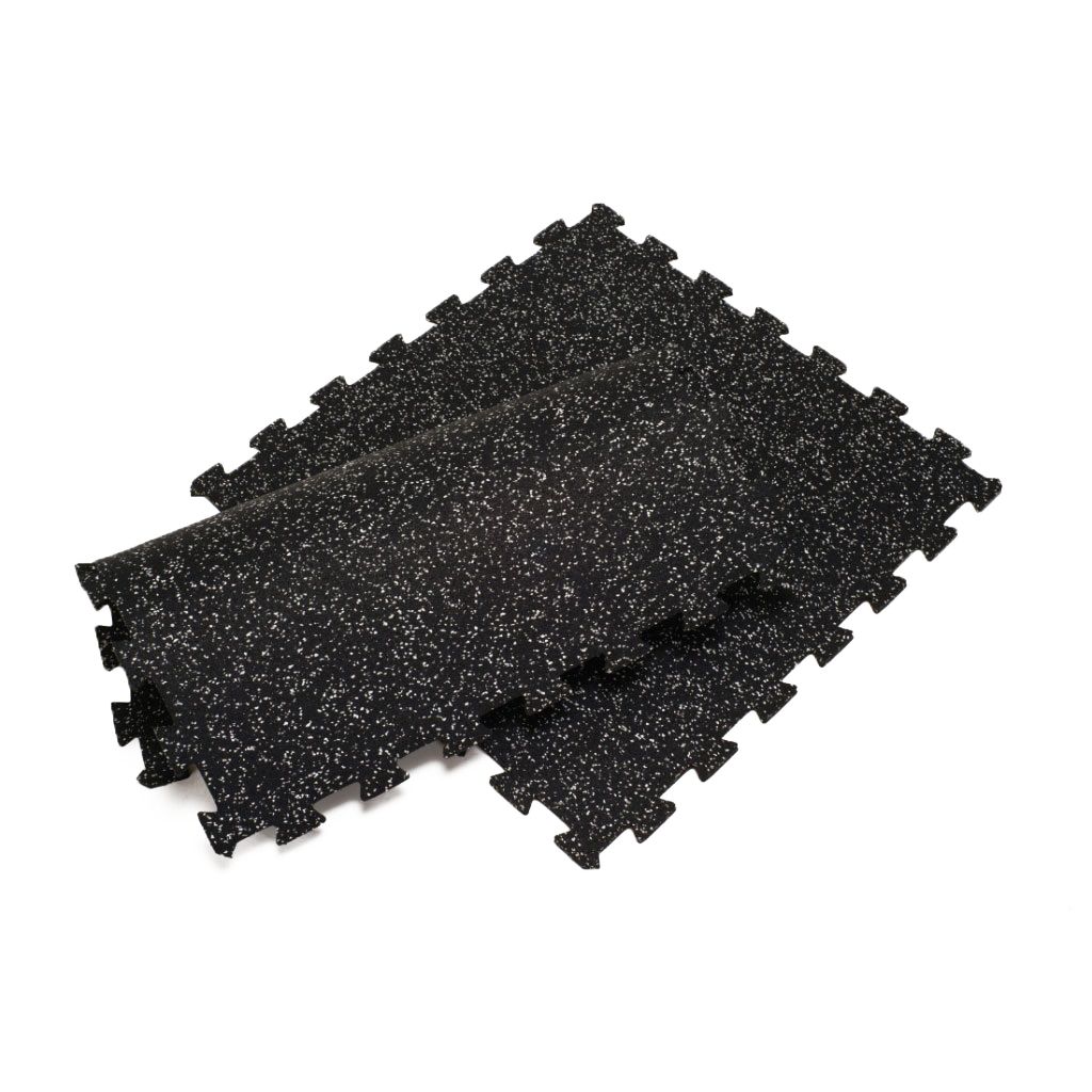 Rubberen puzzelvloer Puzzeltegels Vijf 106x106x1cm Stockz 42132