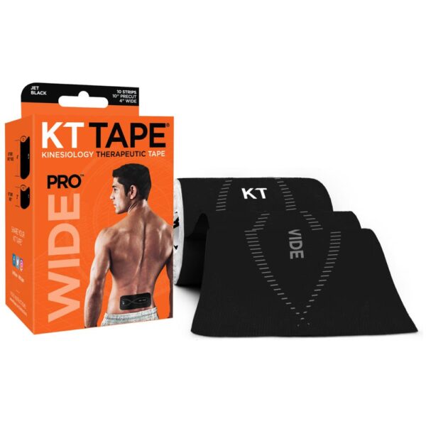 Tape Pro wide precut 25x10cm KT Tape lot de 10 86265