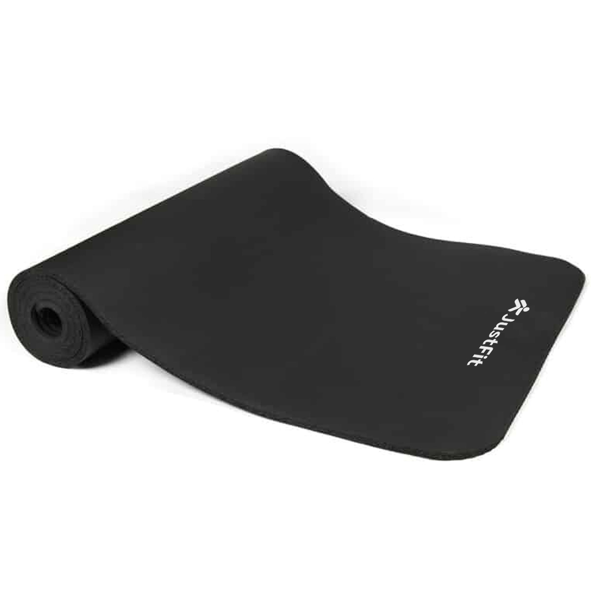 Tapis de yoga, fitness antidérapant en mousse noir1