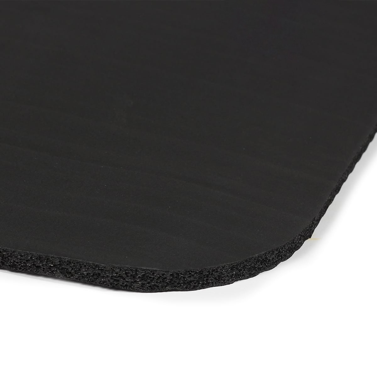 Tapis de yoga, fitness antidérapant en mousse noir2