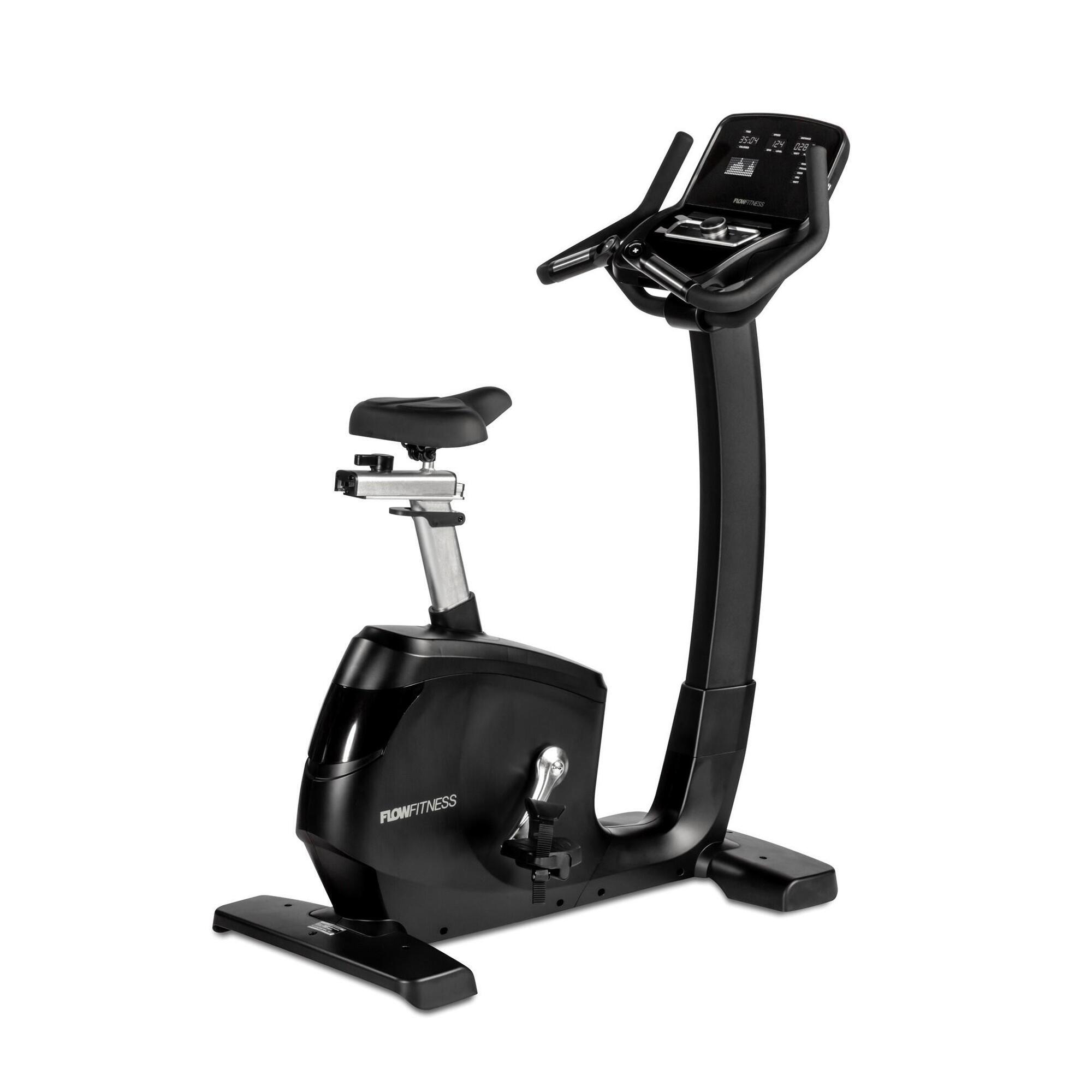 Velo dappartement Hometrainer Perform UB5i exercise bike Flow Fitness 90348