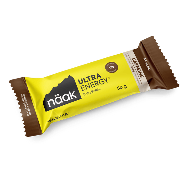 Ultra Energy Caffeine Bars 50g Naak embalagem de 12 32203