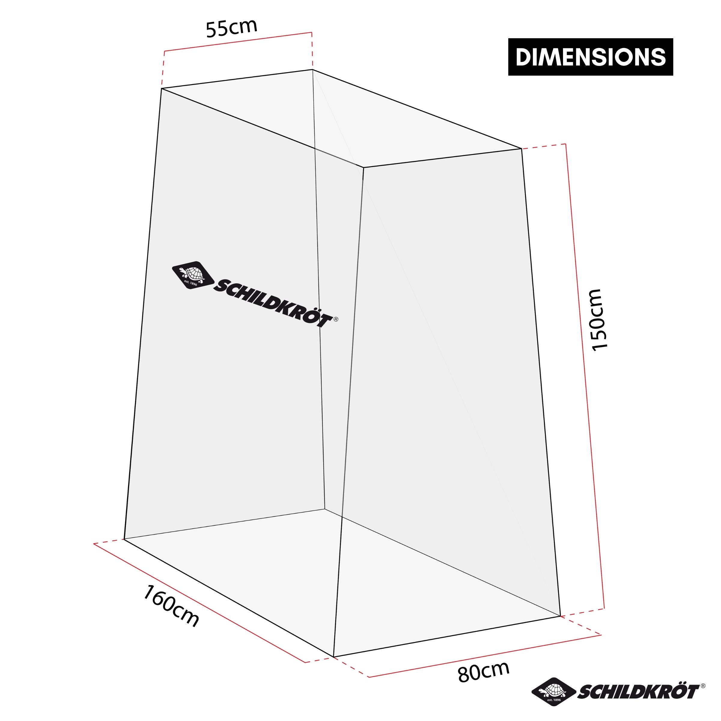 Cobertura para mesa de ténis de mesa standard dobrada Schildkrot 10980