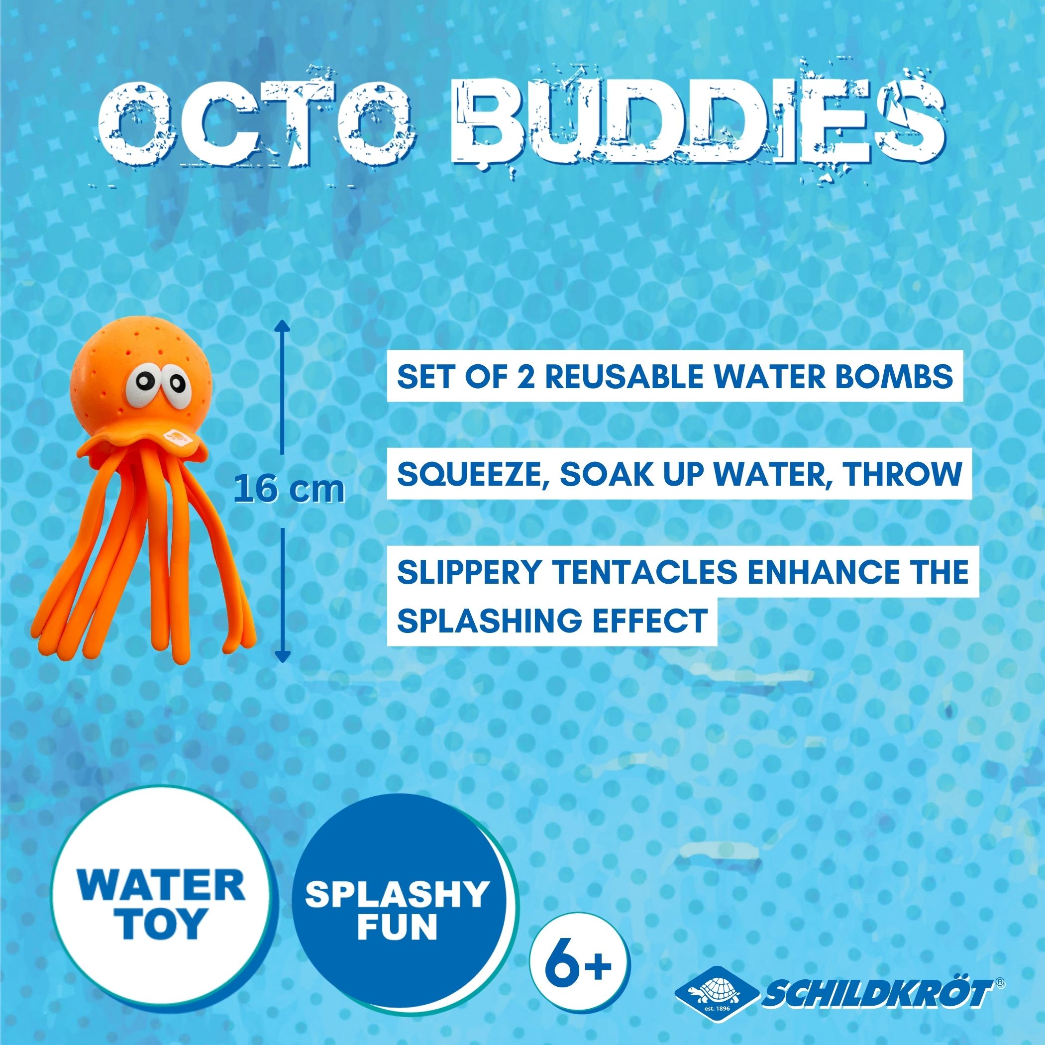 Brinquedo de água Octo Buddies Schildkrot 76441