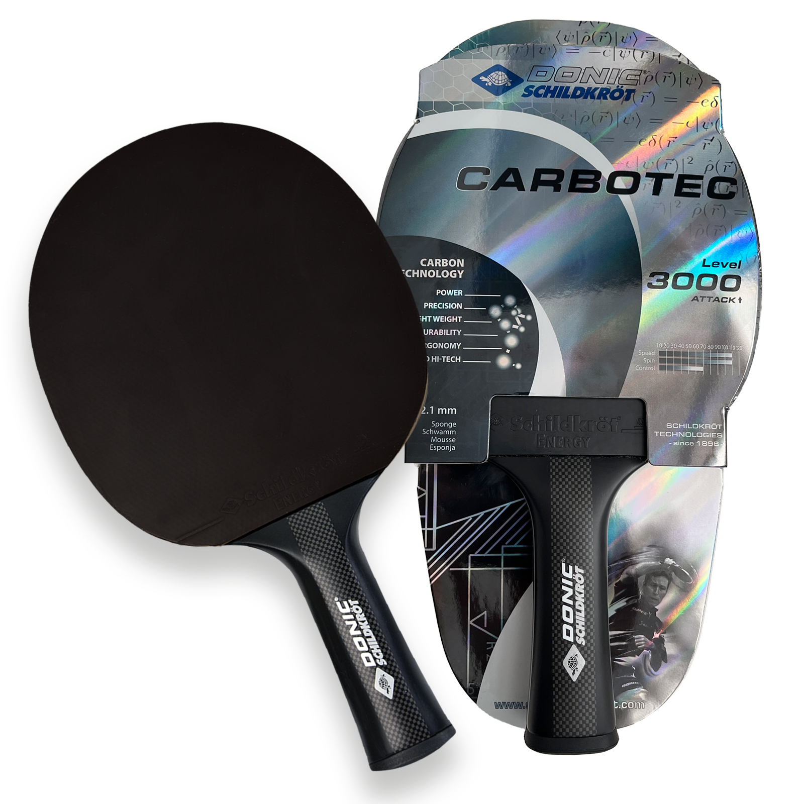 Racchetta da ping pong CarboTec 3000 Schildkrot 71886