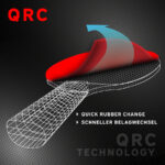 Racchetta da ping pong CarboTec 7000 Schildkrot con copertura 81687