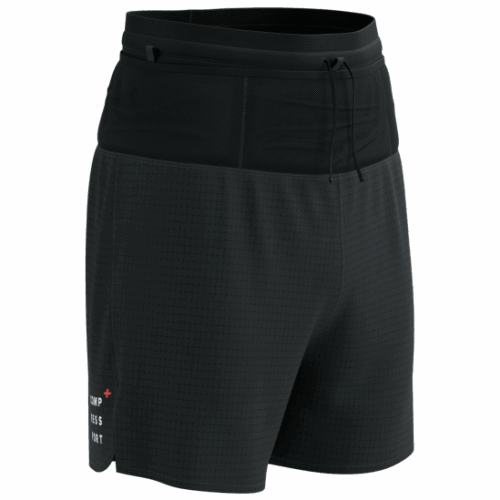 Trainingsovershort met opbergband voor heren Compressport 44729