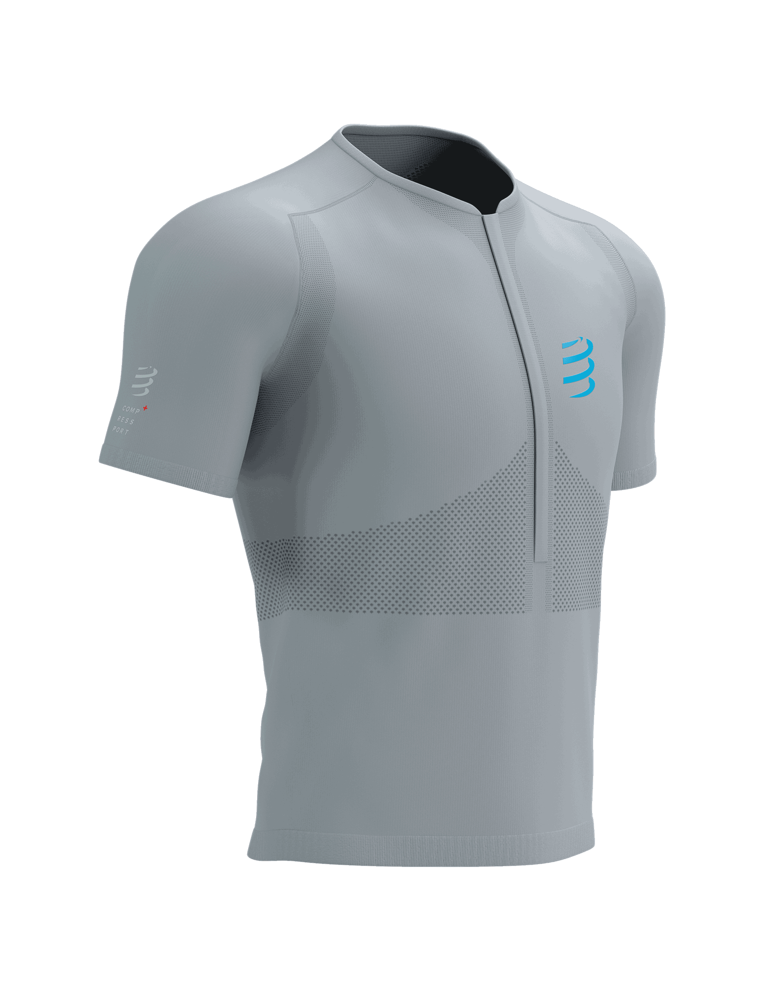 T shirt trail a courte Trail halve rits korte mouwen Homme Compressport 13475