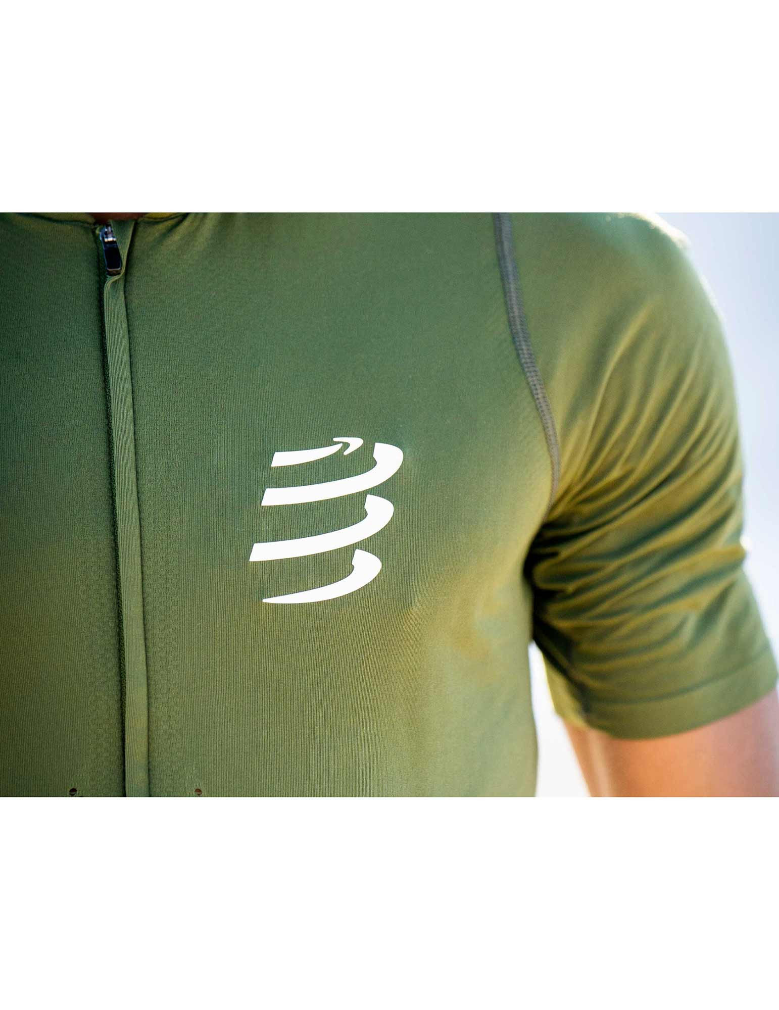 T shirt trail a courte Trail halve rits korte mouwen Homme Compressport 15796