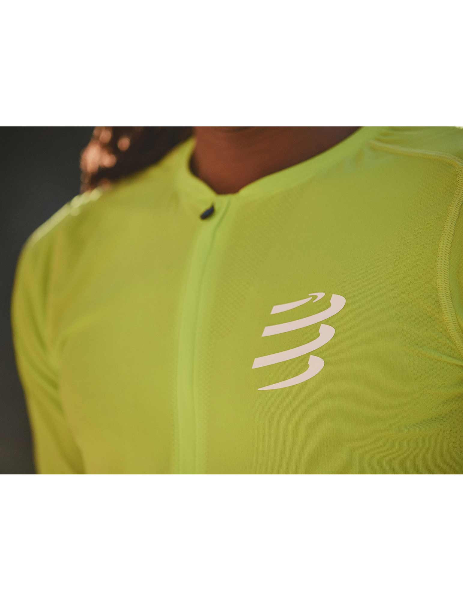 T-shirt trail korte mouwen Trail halve rits korte mouwen Homme Compressport 70976