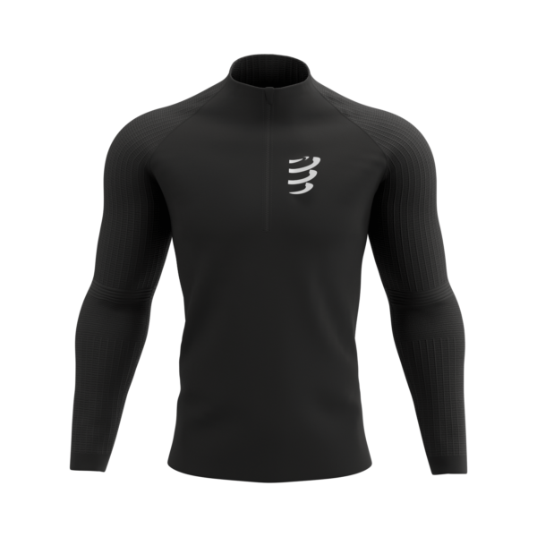 Men's Windproof Seamless Half Zip Thermoregulation Jacket Compressport 29688