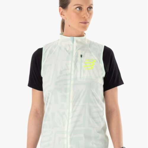 Compressport 99964 Women's Windproof Ultra Lightweight Sleeveless Jacket