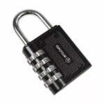 7640344758422 Aluminum code padlock with programmable combination2