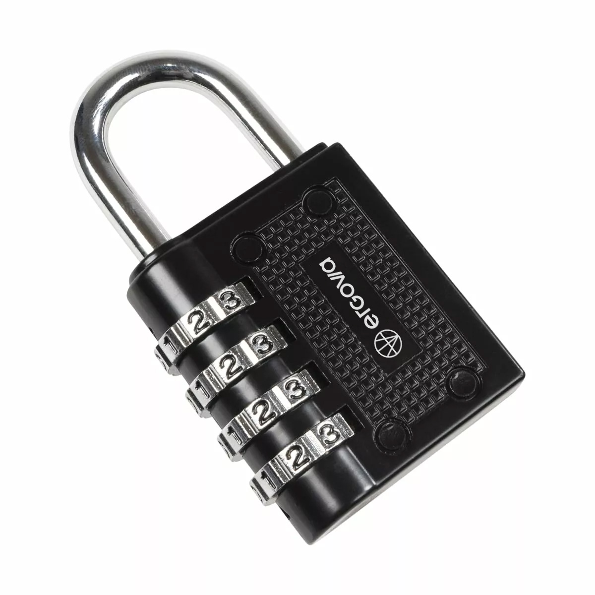 7640344758422 Aluminum code padlock with programmable combination2