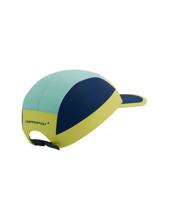 Atmungsaktive und verstellbare Sportkappe 5 Panel Light Cap Compressport 38799