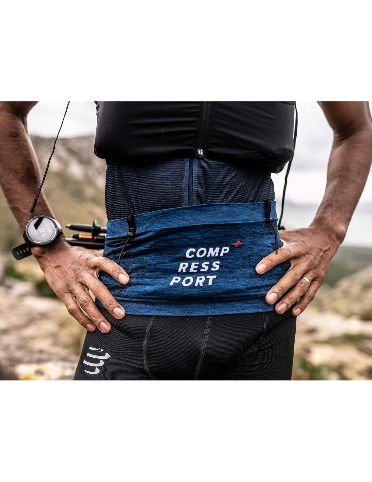 Free Belt trail running opbergriem Compressport 41245