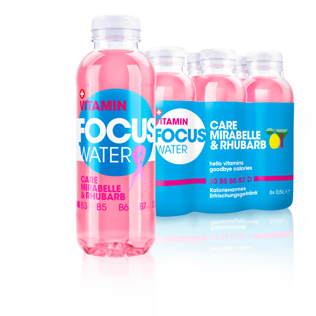 Vitamine Care Water 500ml Focus Water verpakking van 6 5920