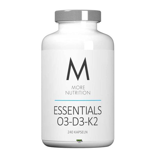 Essentials O3 D3 D2 240caps More Nutrition 74723