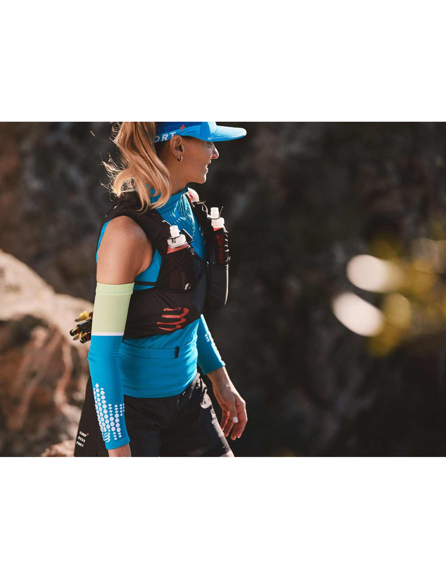 Manchettes de compressions pour bras Ultralight Compressport lot de 2 86168