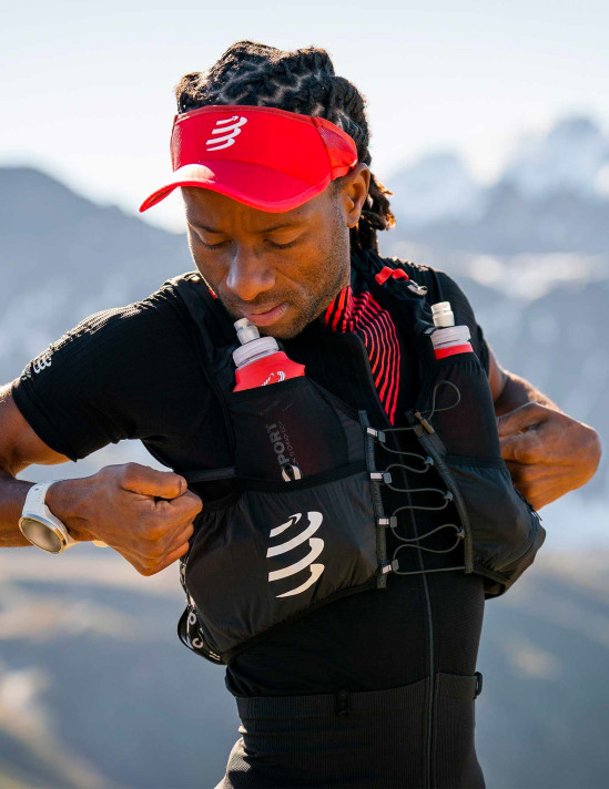 Rucksack für Trailrunning UltRun S pack evo 10L Compressport 20124