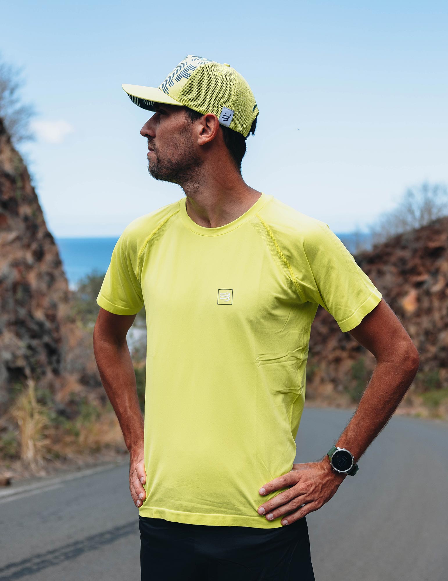 T shirt fonctionnel Training SS Homme Compressport 93239