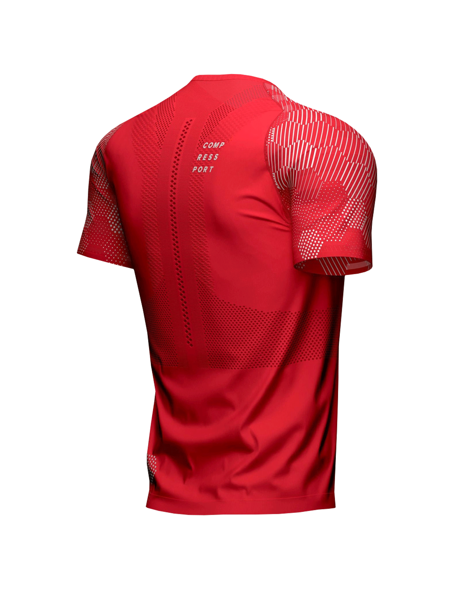 T shirt running Racing SS Homme Compressport 21259