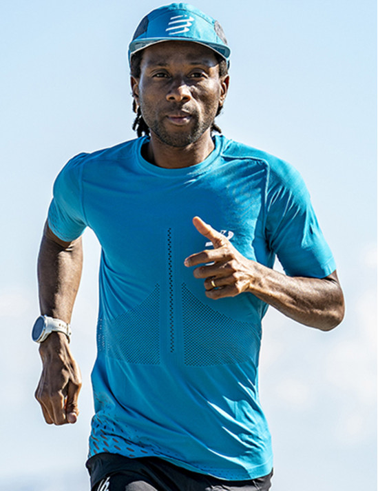 T shirt hardlopen SS Tshirt M Heren Compressport 36280