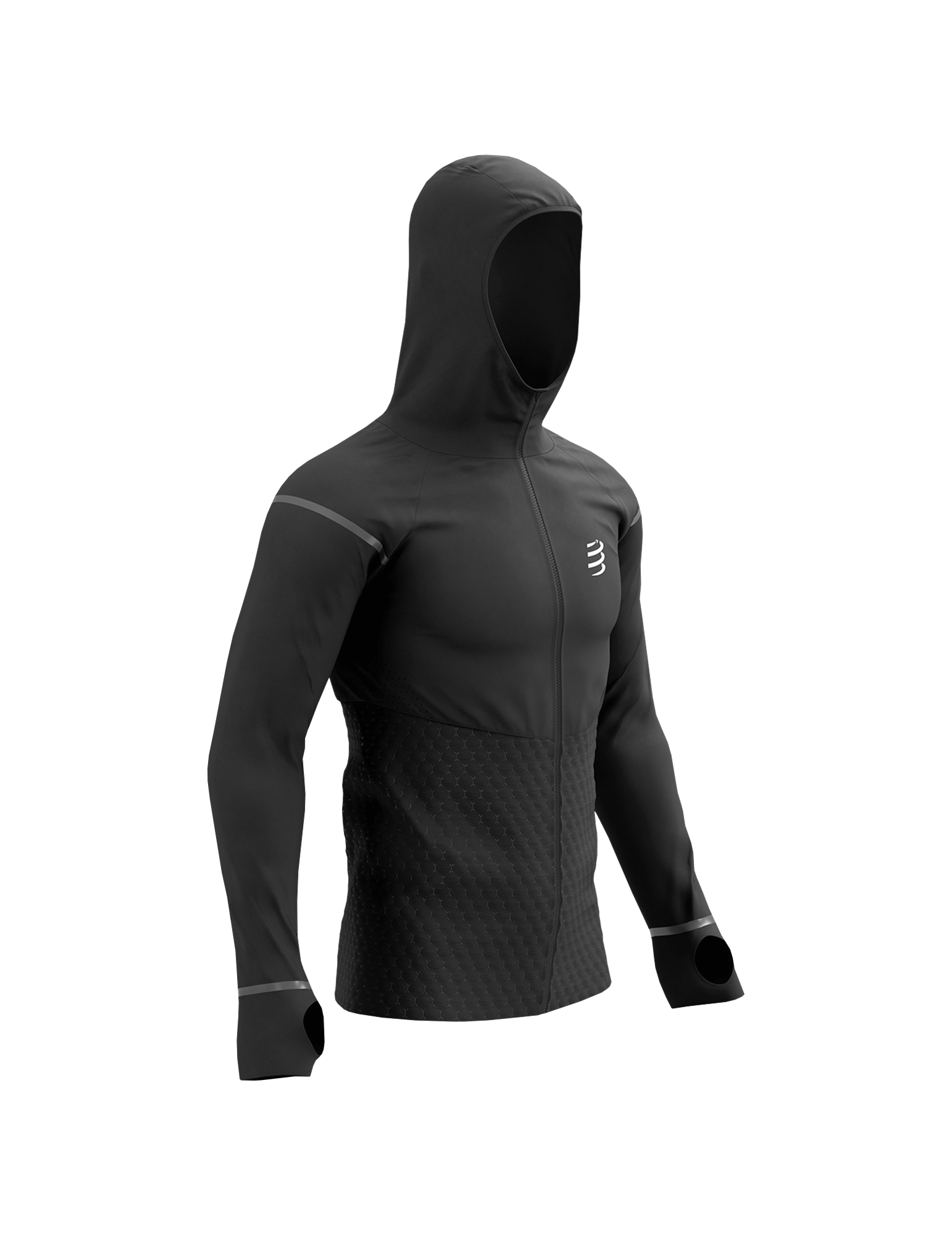 Compressport 6521 Heren Winter Geïsoleerd 1010 Sportjack