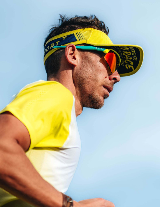 Vizier Ultralicht hardloopvizier Compressport 30512