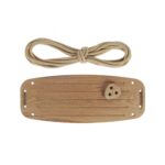 Classic Outdoor-Schaukel aus Walnussholz Lillagunga 97446