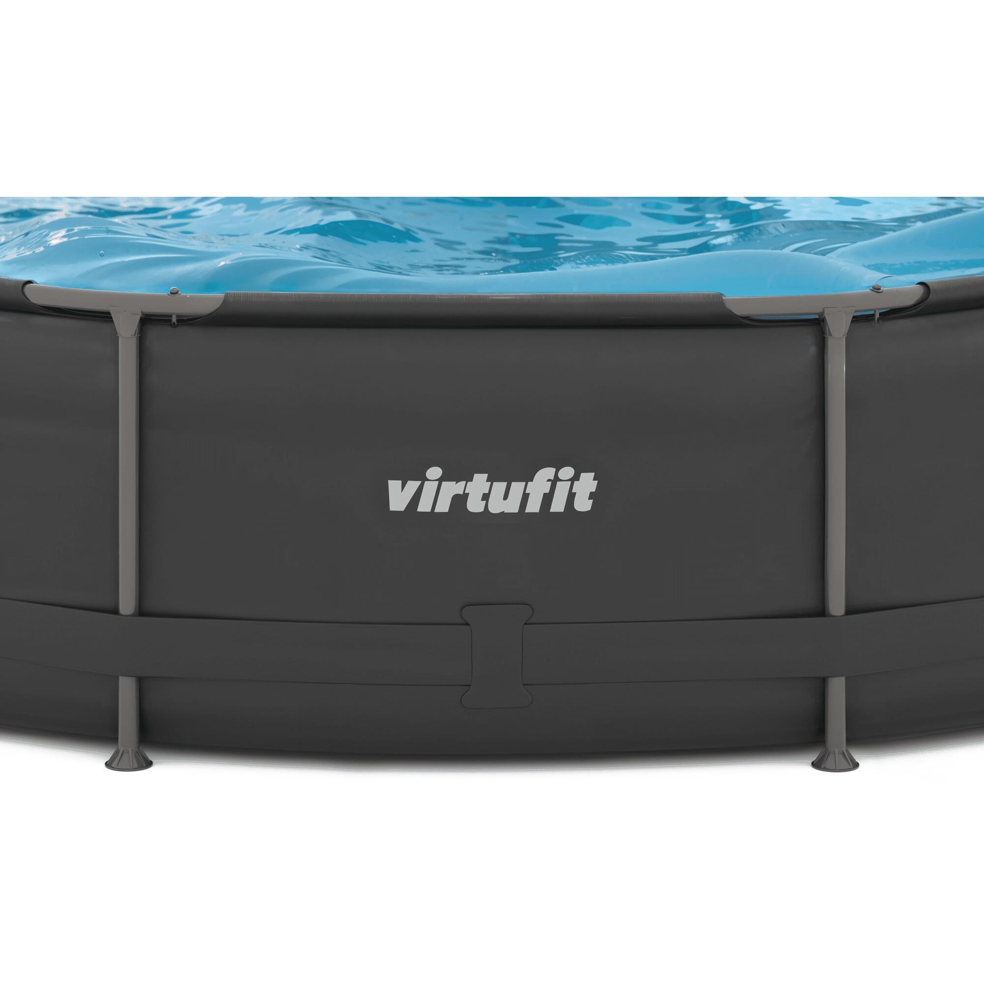 Round tubular above-ground pool with VirtuFit filtration pump 90143