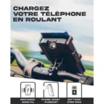 Cyclotron oplaadbare fiets telefoonhouder 5000mAh Sunslice 73488