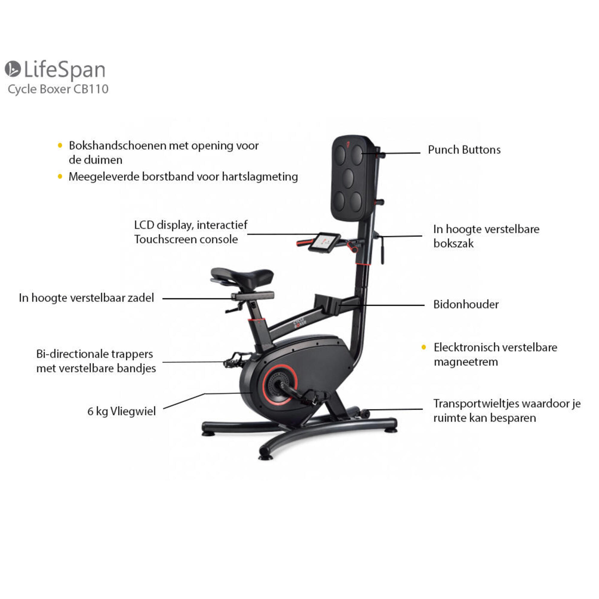 Velo dappartement Box trainer CB110 LifeSpan Fitness 70716