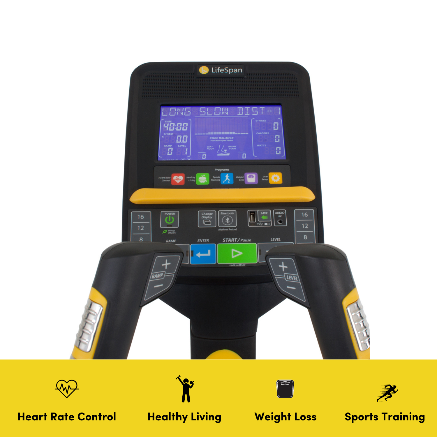 Professionele Elliptische Trainer E5i Zelfgenererend LifeSpan Fitness 26574