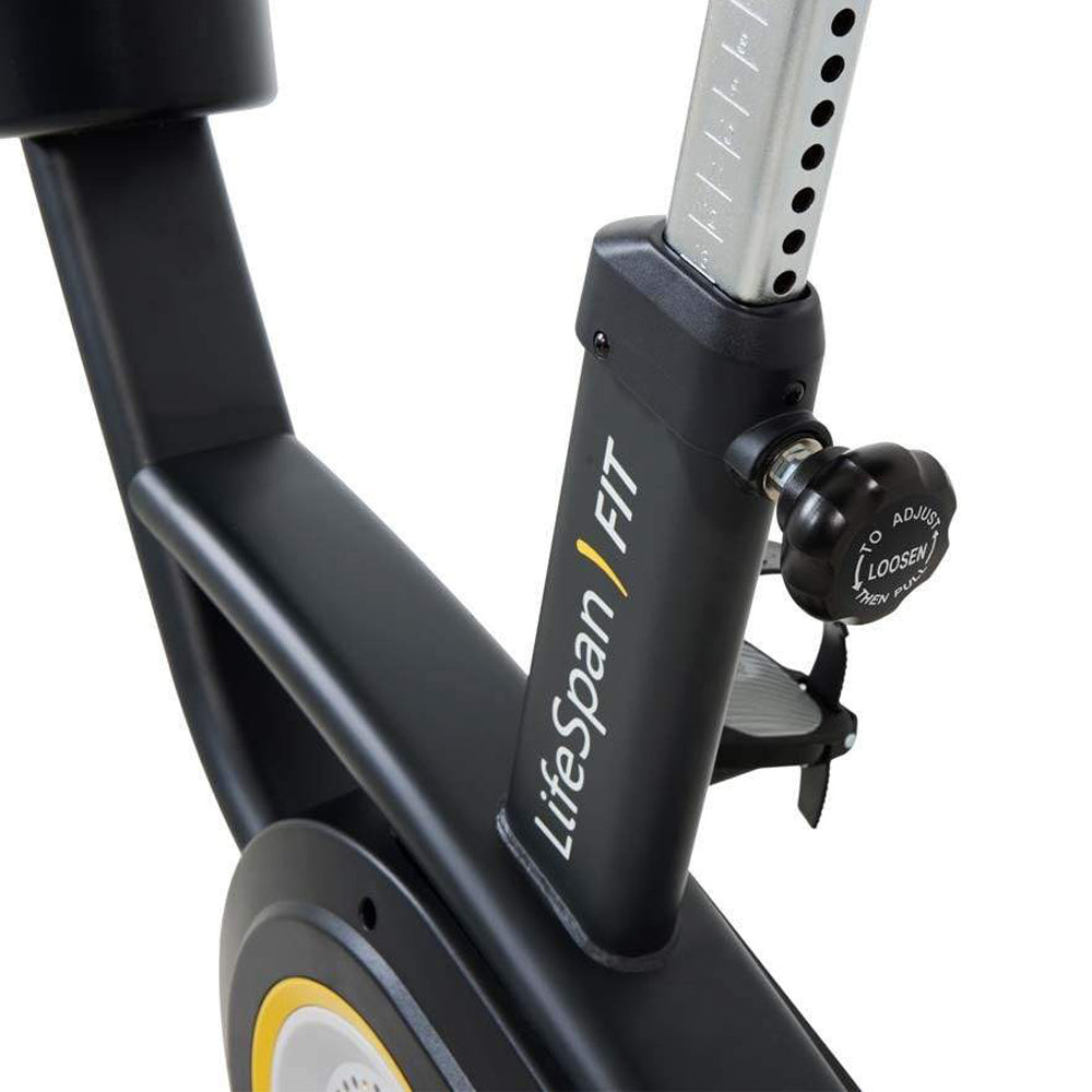 Velo semi professionnel Hometrainer Upright Bike C5i Self Generating LifeSpan Fitness 26821
