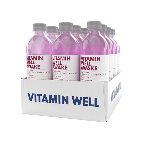 Awake 500ml Vitamin Well verpakking van 12 34404